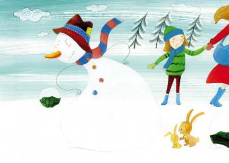 Omino di neve - inedito